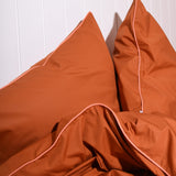 Cotton percale Pillowcase - Ginger