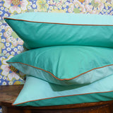 Cotton percale Bedding set- Mint