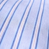 Cotton percale Baby & junior bedding set- Blue shirt stripe