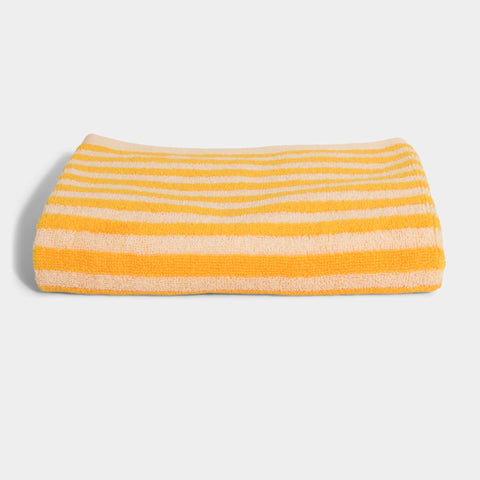 Stripe Hand towel - Yellow (45x65 cm)