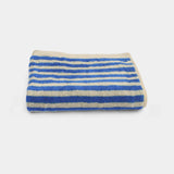 Stripe Hand towel - Aqua blue (45x65 cm)