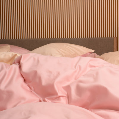 COTTON SATEEN Cut & Sew bedding Pink