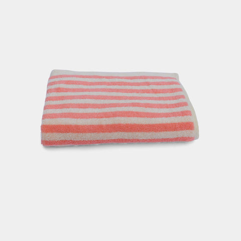 Stripe Hand towel - Rose (45x65 cm)