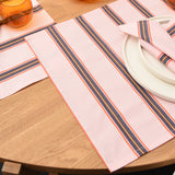 Placemats - Pink stripe