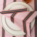 Napkins - Pink stripe
