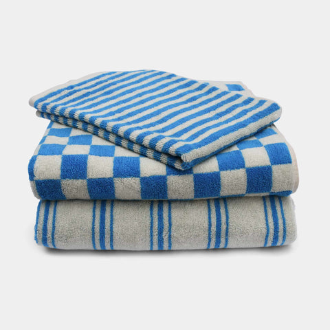 Towels - Aqua blue