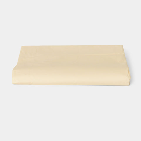 Cotton percale undersheet - Cream
