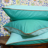 Cotton percale Pillowcase - Mint