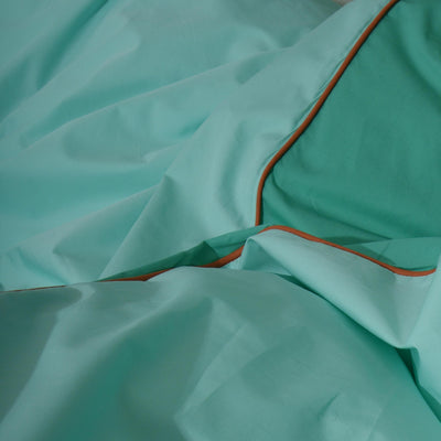 COTTON PERCALE baby bedding Mint