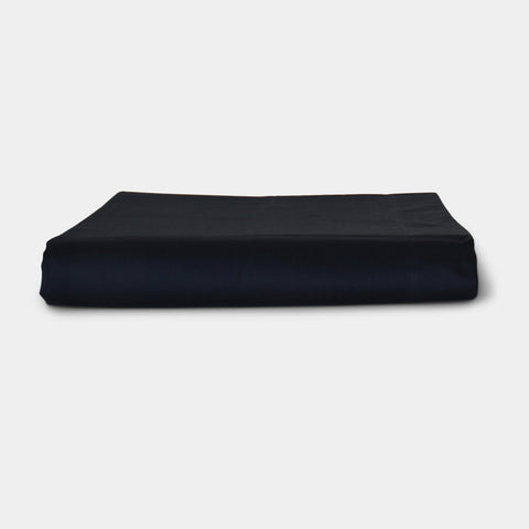 Cotton sateen undersheet - Indigo blue