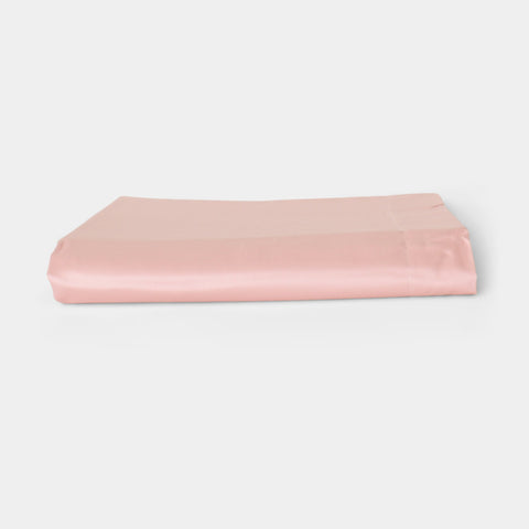 Cotton sateen Undersheet - Light pink