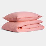 Cotton percale Bedding set- Pink