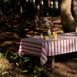 Tablecloth - Pink stripe