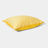 Cotton sateen pillowcase - Yellow