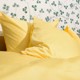 Cotton sateen Bedding set- Yellow